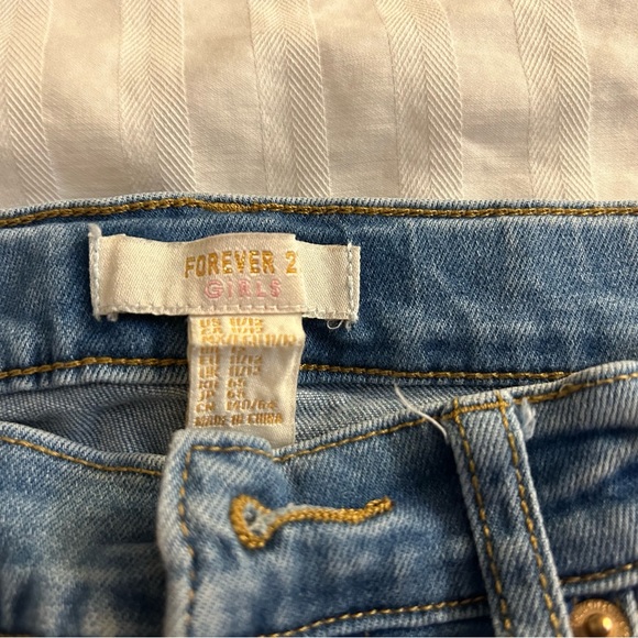 Forever 21 Girls Jeans Size 11/12 - Picture 4 of 6